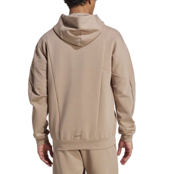 adidas D4T Logo Felpa - Chalky Brown