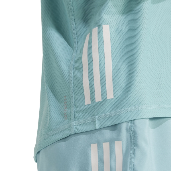 adidas 3S Own The Run Canotta - Mint Ton