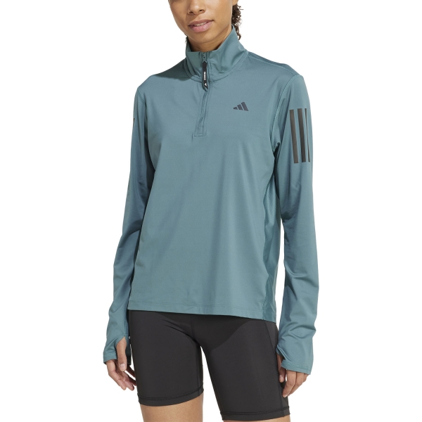 Maglia Running Donna adidas OTR Maglia  Preloved Teal JX2255