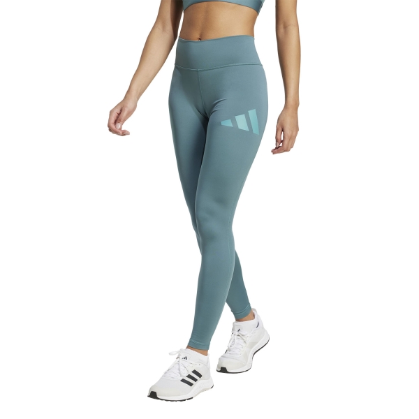 Pants e Tights Fitness e Training Donna adidas Essentials Tights  Preloved Teal JX4756