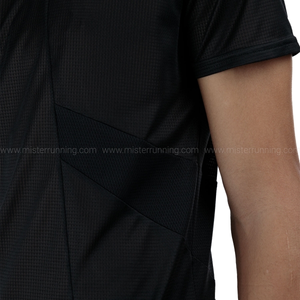 Mizuno Dryaeroflow Logo Camiseta - Black