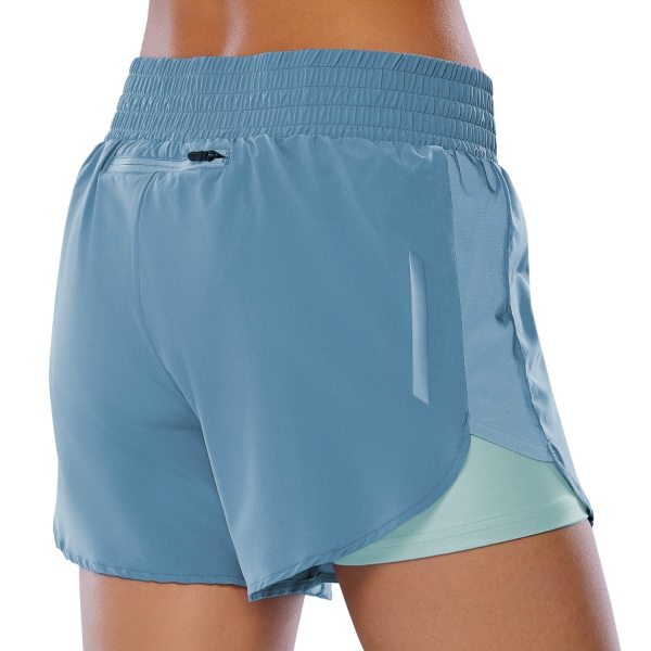 Mizuno Logo 2 in 1 4.5in Pantaloncini - Citadel