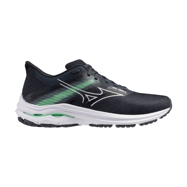 Scarpe Running Stabili Uomo Mizuno Wave Equate 9  India Ink/White/Neo Mint J1GC254801