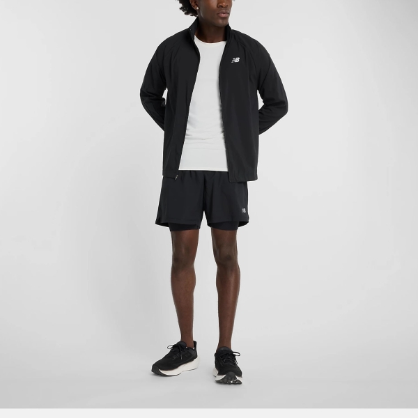 New Balance AC Lined 7in Shorts - Black