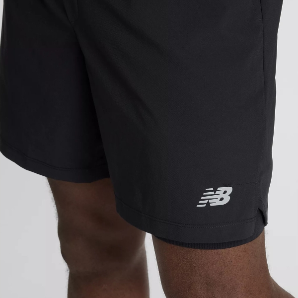 New Balance AC Lined 7in Shorts - Black