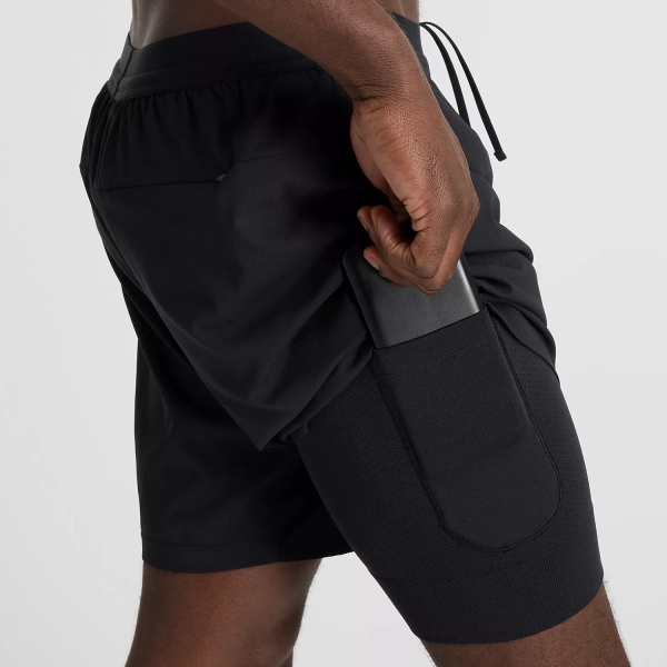 New Balance AC Lined 7in Shorts - Black
