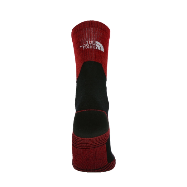 The North Face Hiking Crew Socks - High Risk Red/TNF Black