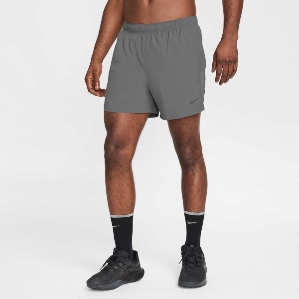 Nike Challenger 2 in 1 5in Shorts - Smoke Grey/Dark Smoke Grey/Reflective Silver