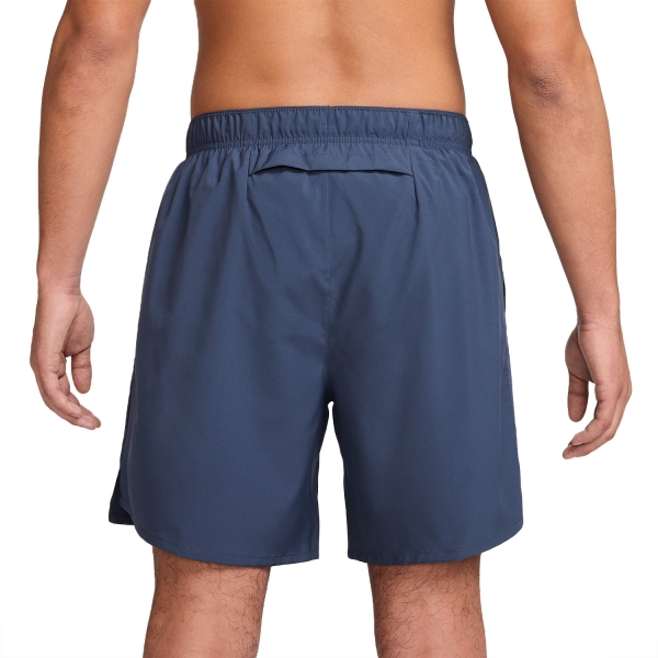 Nike Challenger Logo 7in Shorts - Thunder Blue/Reflective Silver