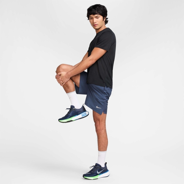 Nike Challenger Logo 7in Shorts - Thunder Blue/Reflective Silver