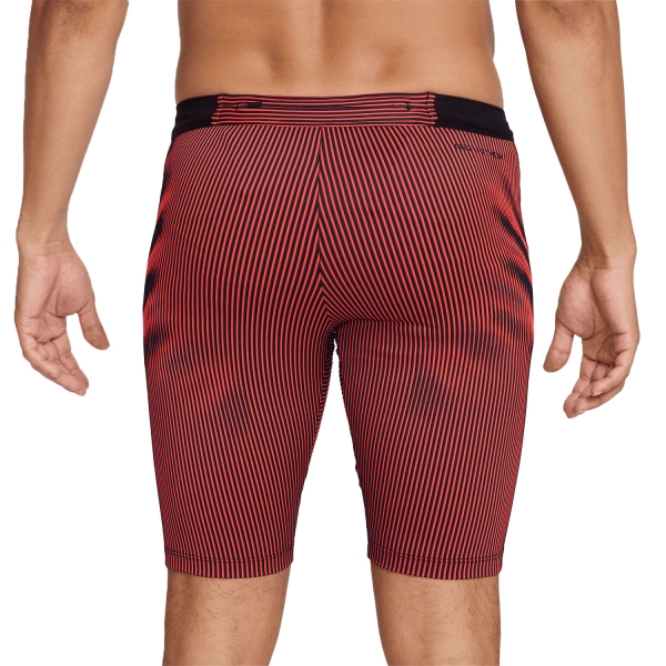 Nike Dri-FIT ADV AeroSwift 9.5in Shorts - Black/Bright Crimson/Obsidian