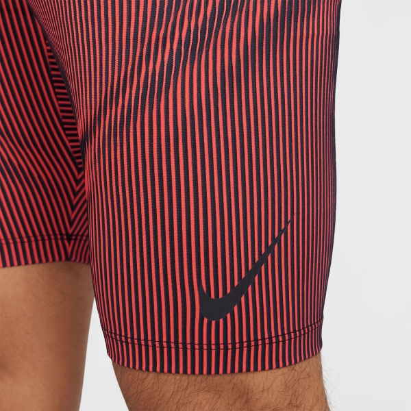 Nike Dri-FIT ADV AeroSwift 9.5in Shorts - Black/Bright Crimson/Obsidian