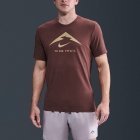 Nike Dri-FIT Trail Logo Camiseta - Cinnamon/Parachute Beige