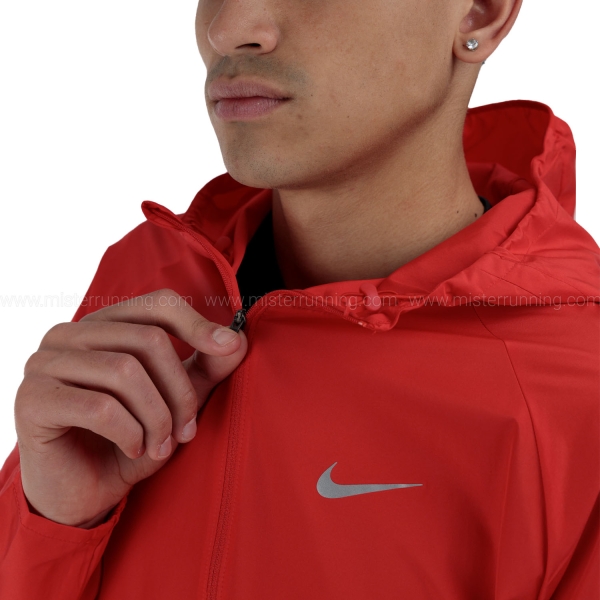 Nike Repel Miler Chaqueta - University Red/Reflective Silver