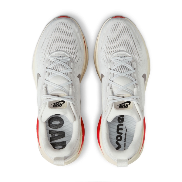 Nike Vomero 18 - Platinum Tint/Metallic Pewter/Siren Red