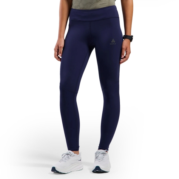 Tights Running Donna Odlo Zeroweight Tights  Eclipse 32296121120