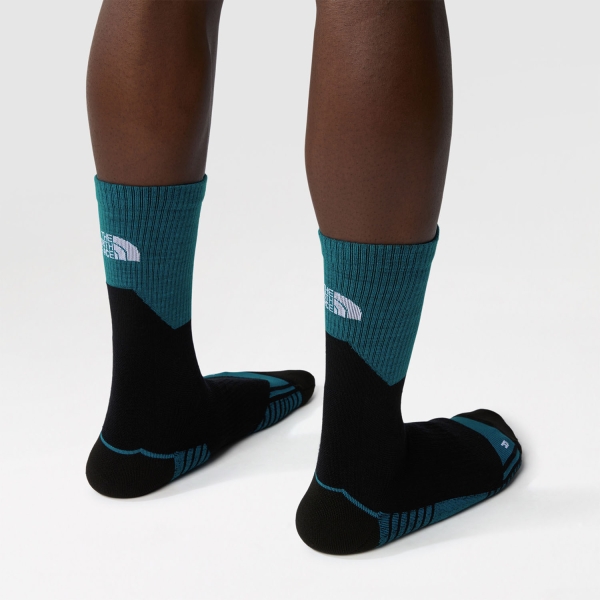 The North Face Hiking Crew Socks - TNF Black/Adriatic Blue