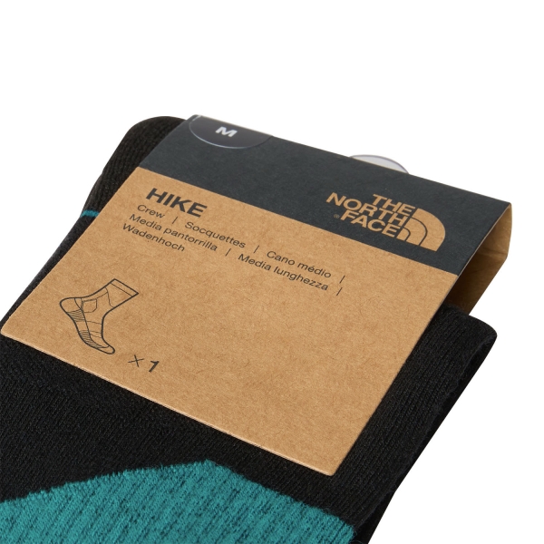 The North Face Hiking Crew Socks - TNF Black/Adriatic Blue