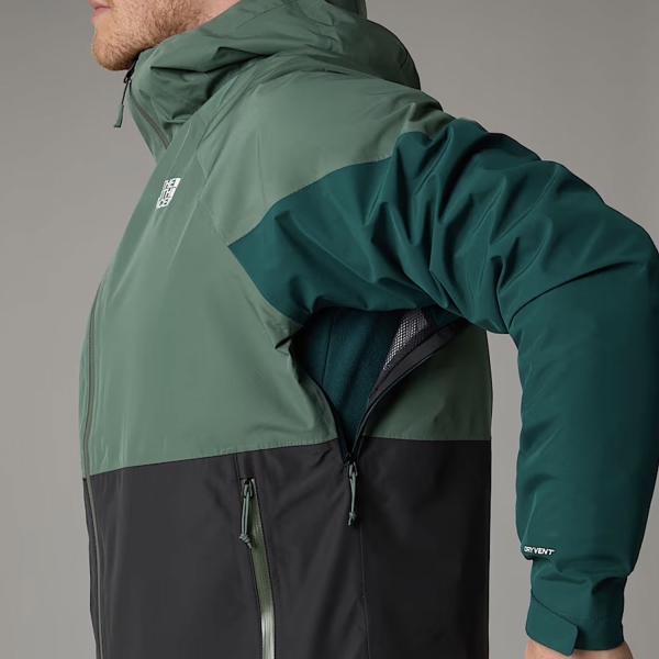 The North Face Lightning Giacca - Asphalt Grey/Duck Green/Deep Nori