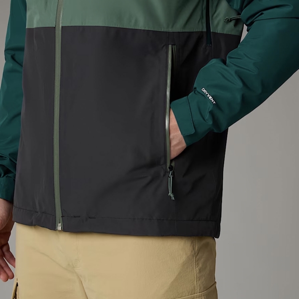 The North Face Lightning Giacca - Asphalt Grey/Duck Green/Deep Nori