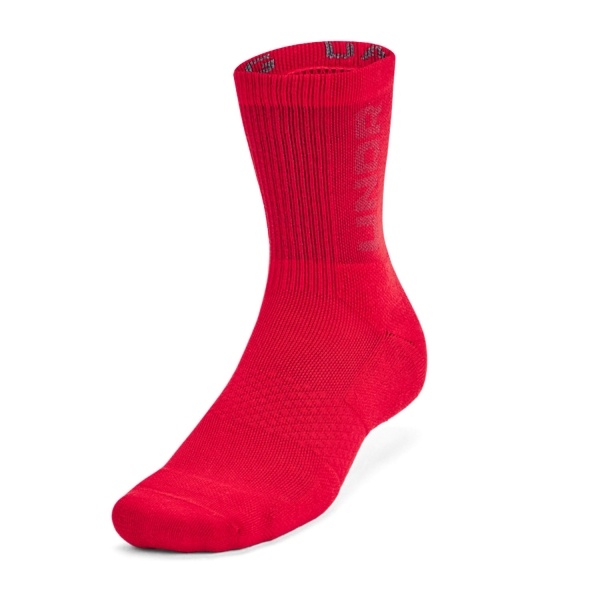 Under Armour 3 Maker x 3 Calze - Red/Castelrock