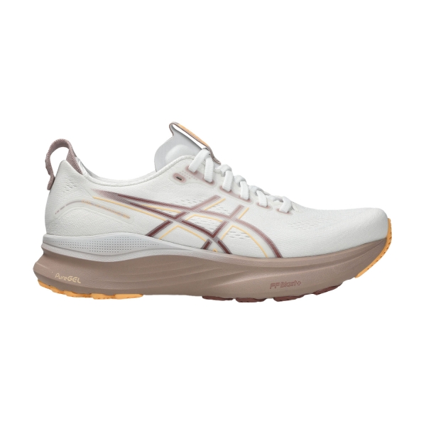 Scarpe Running Stabili Donna Asics Gel Kayano 32  White/Orange Glow 1012B838101