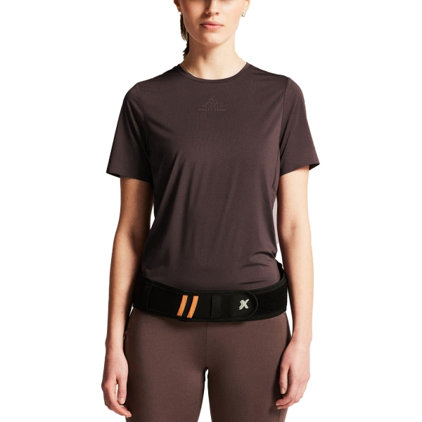 Camisetas de Manga Corta Trail Running Mujer Craft Pro TR Camiseta  Prune 1915402PRUNE