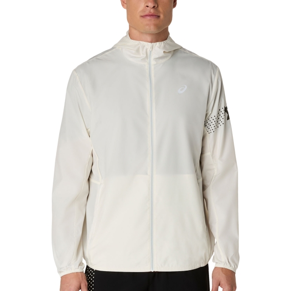 Giacca Running Uomo ASICS Icon Giacca  Cream 2011D237100