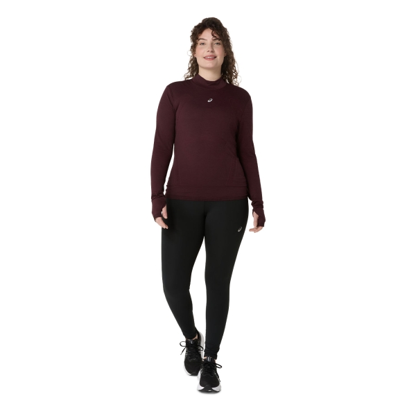 ASICS Road Winter Camisa - Dark Currant