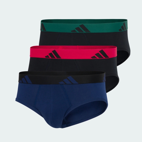 adidas Active Flex x 3 Slip - Blue/Red/Green