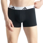 adidas Active Flex Logo x 3 Boxer - Black/White