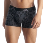 adidas Active Flex Logo x 3 Boxer - Anthracite/Spotted/Black