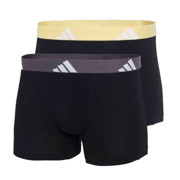 adidas Active Flex x 2 Boxer - Black/Anthracite/Yellow