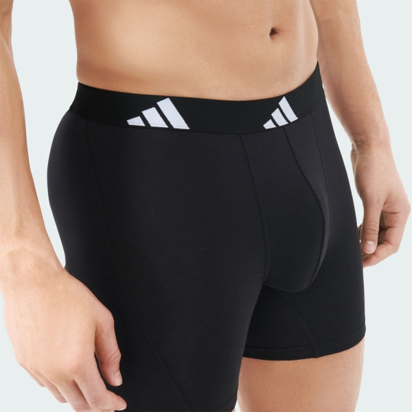 adidas Active Flex x 3 Boxer - Black/Blue