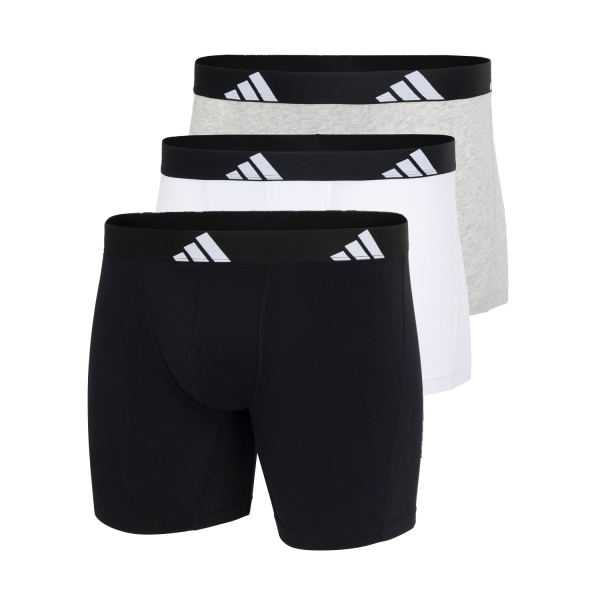 adidas Active Flex x 3 Boxer - White/Grey/Black