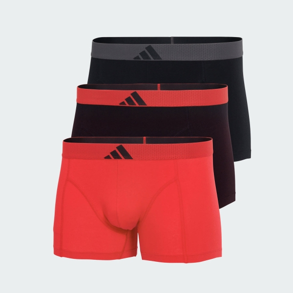 adidas Active Flex Pro x 3 Boxer - Black/Grey/Red