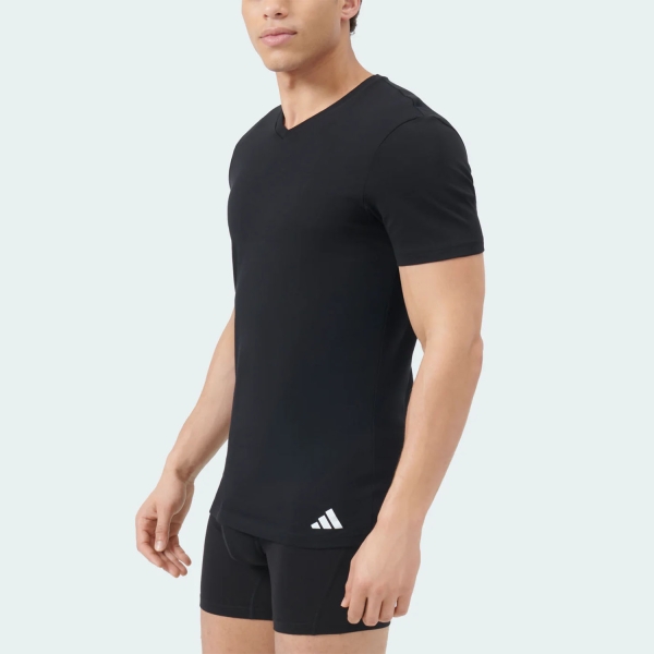 adidas Active Core Logo x 3 T-Shirt - Black