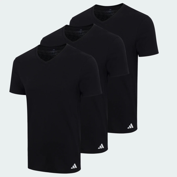 adidas Active Core Logo x 3 T-Shirt - Black