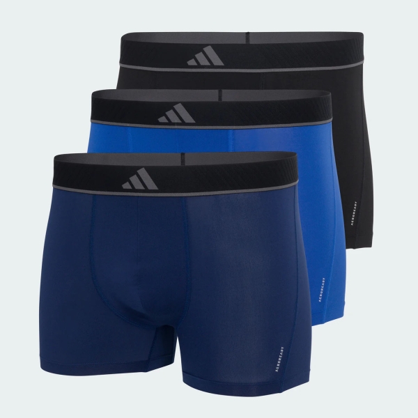 adidas Active Micro Flex x 3 Boxer - Dark Blue/Team Royal Blue/Black