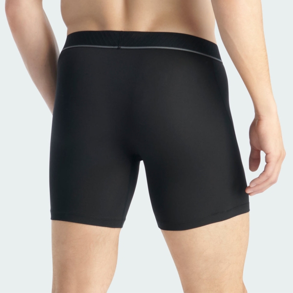 adidas Active Micro Flex Long x 3 Boxer - Black