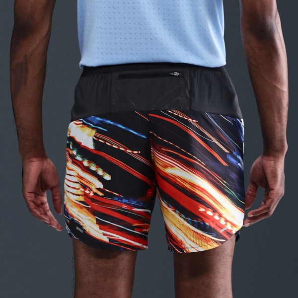 Nike Dri-FIT Stride 7in Pantaloncini - White/Multi Color/Reflective Silver