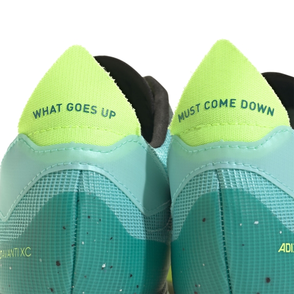 adidas adizero Avanti XC - Flash Aqua/Zero Metalic/Lucid Lemon