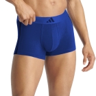 adidas Active Flex 3 Stripes x 3 Boxer - Black/Blue