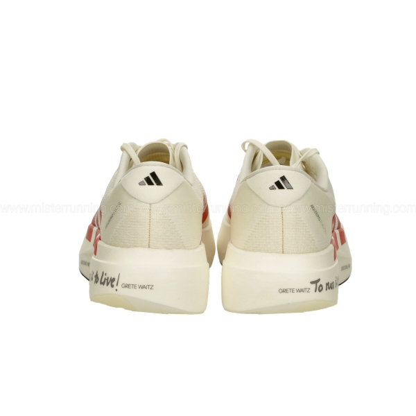 adidas adizero Evo SL - Off White/Better Scarlet/Core Black