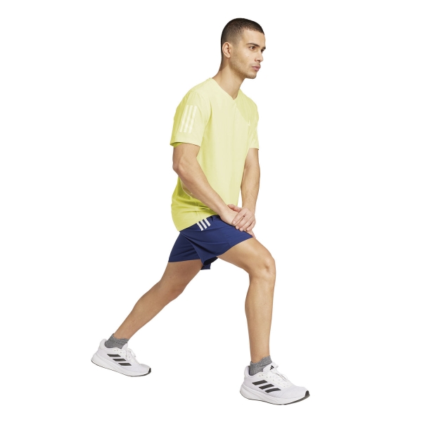 adidas Own The Run T-Shirt - Powder Yellow
