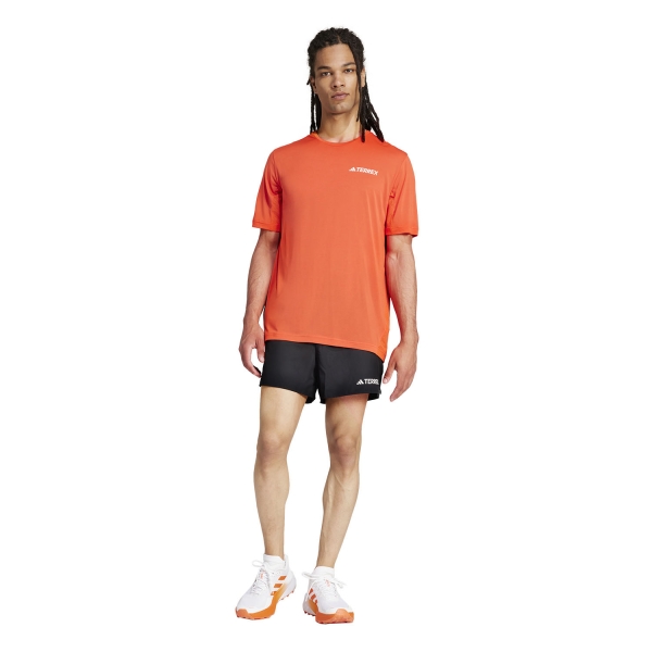adidas Terrex Xperior Maglietta - Semi Impact Orange
