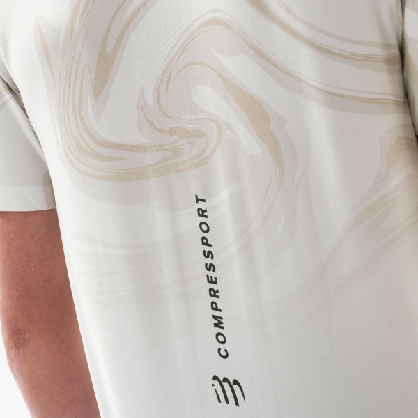 Compressport Performance Logo Maglietta - Sugar/Camo Print