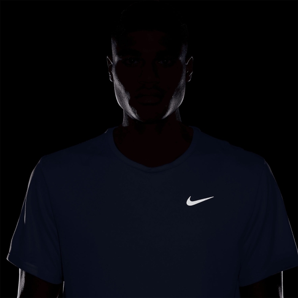 Nike Dri-FIT UV Run Division Miler Maglietta - Ghost/Reflective Silver