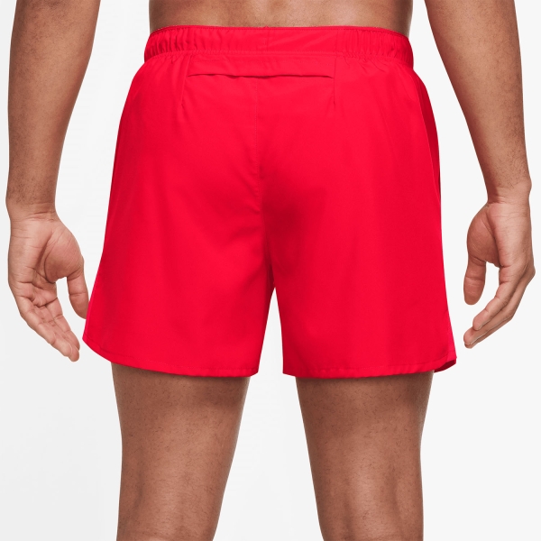 Nike Challenger 5in Pantaloncini - Bright Crimson/Reflective Silver