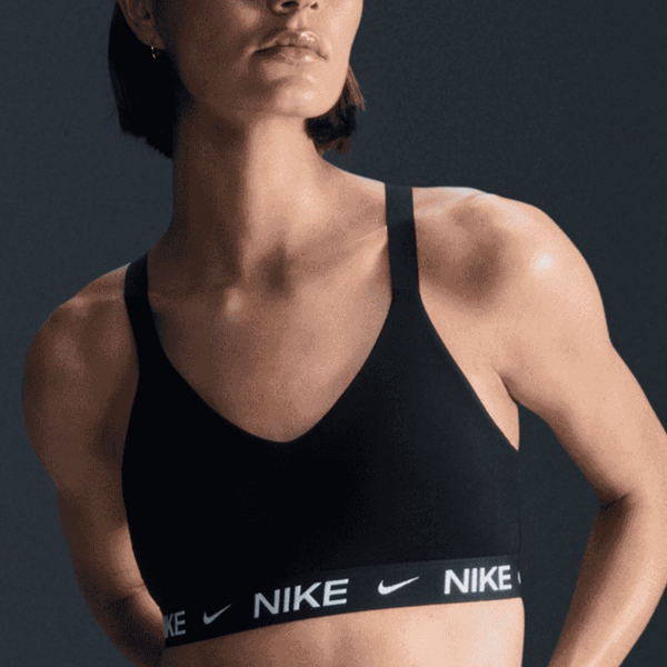 Reggiseno Sportivo Donna Nike Indy Crew Reggiseno Sportivo  Black/White FD1065011
